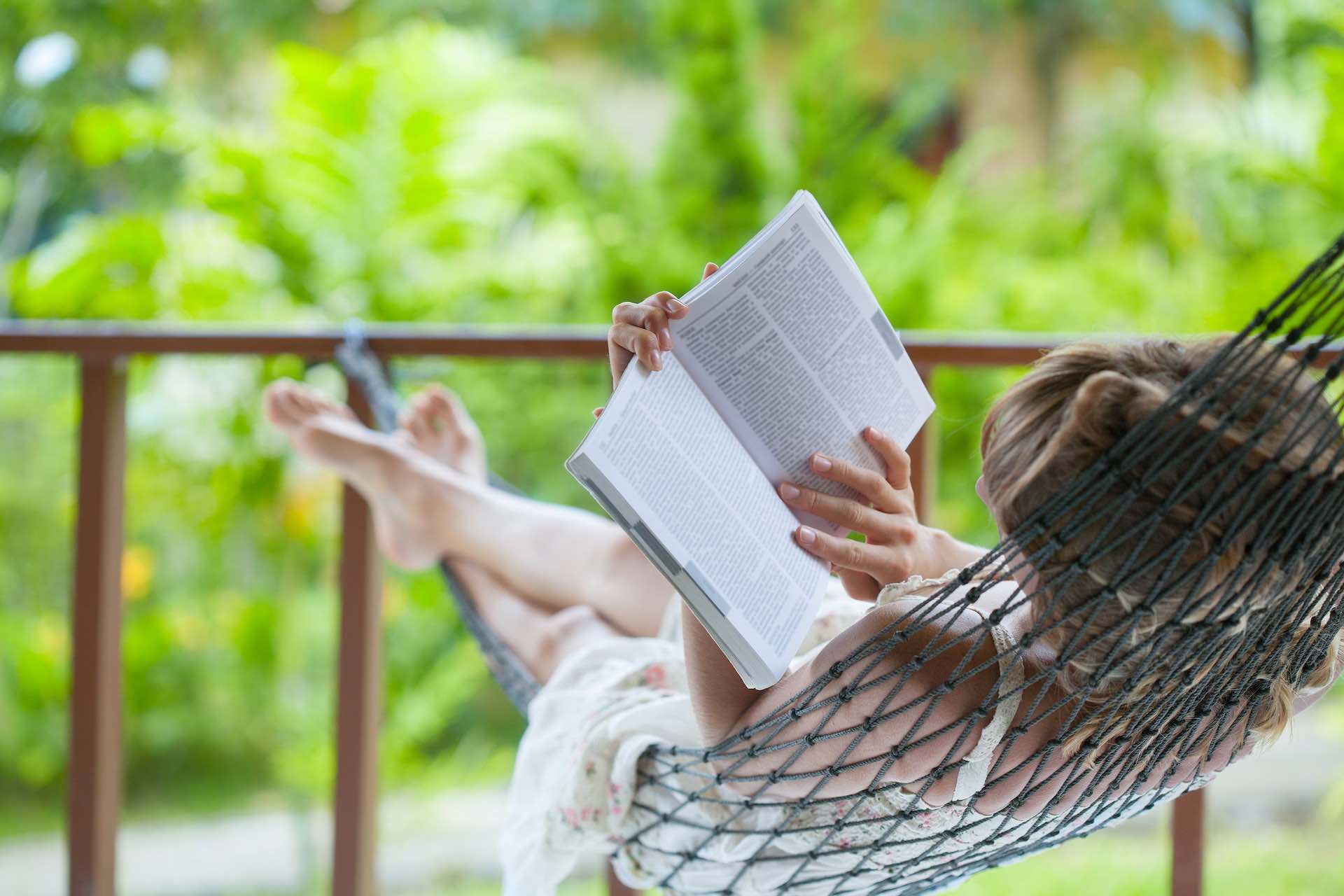 The Value of Rest - Hammock Reading