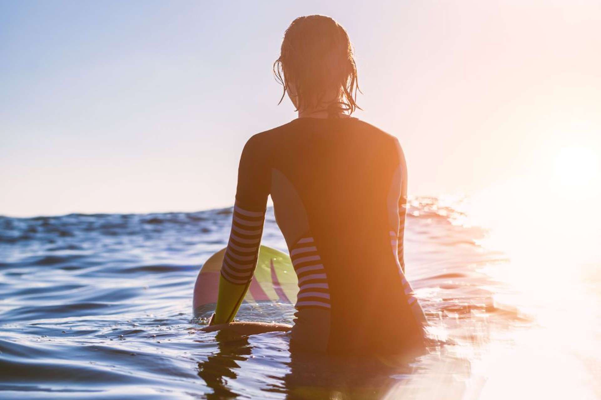 facing fear in the surf